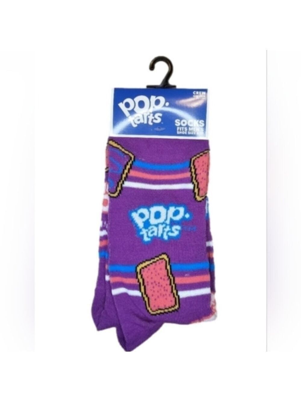 4/$25 Pop Tarts Novelty Crew Socks NEW Unisex Collectible